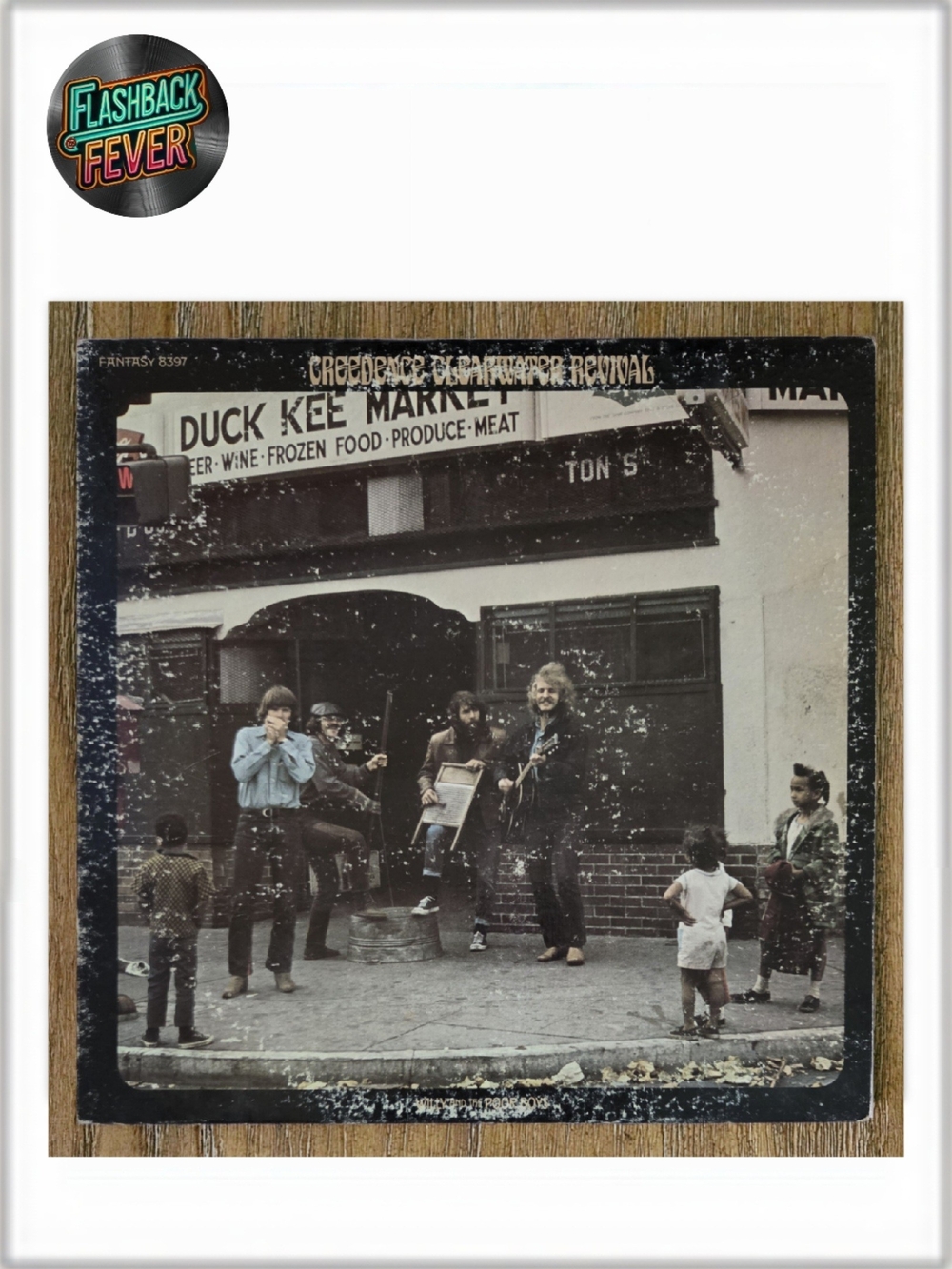 CCR•Willy And The Poor Boys•Nov 2, 1969 US Stereo (FANT 8397) Indianapolis Press